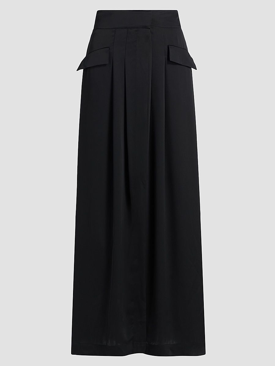 Women's Zella Front Slit Maxi Skirt - Black - Size 12