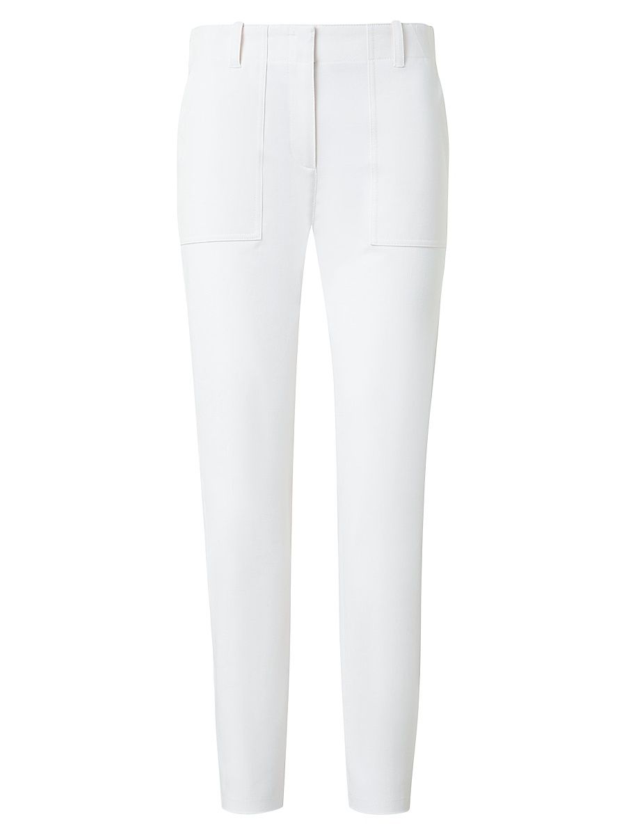 Women's Franco Low-Rise Straight Pants - Cream - Size 16