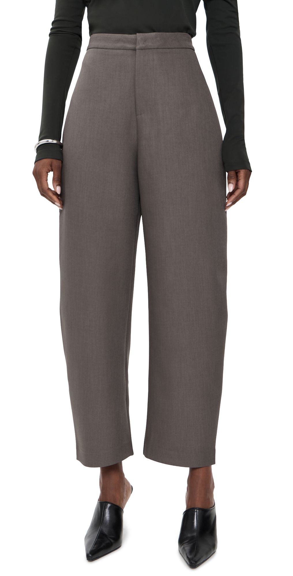 MEIMEIJ Oversized Slouchy Trousers Fango 42