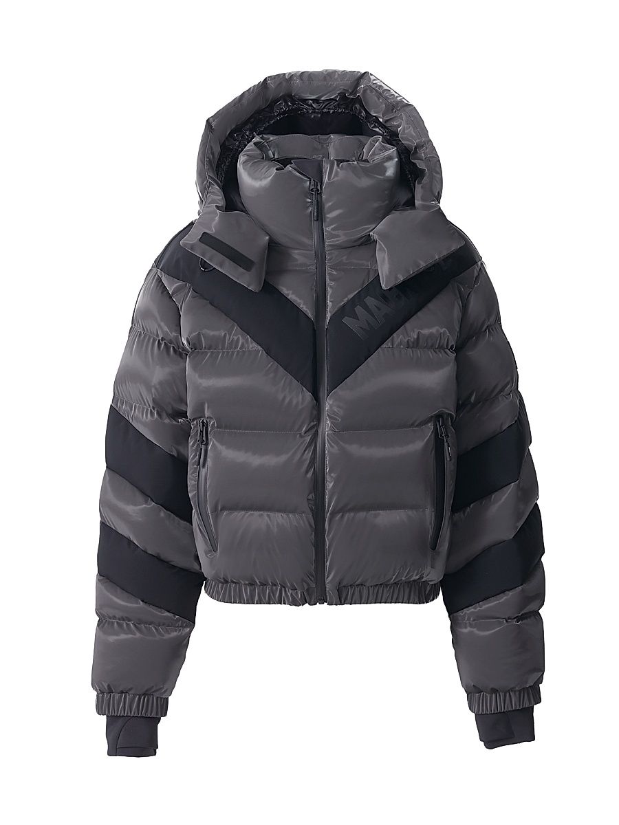 Women's Kairi Glo Puffer Jacket - Carbon - Size Large