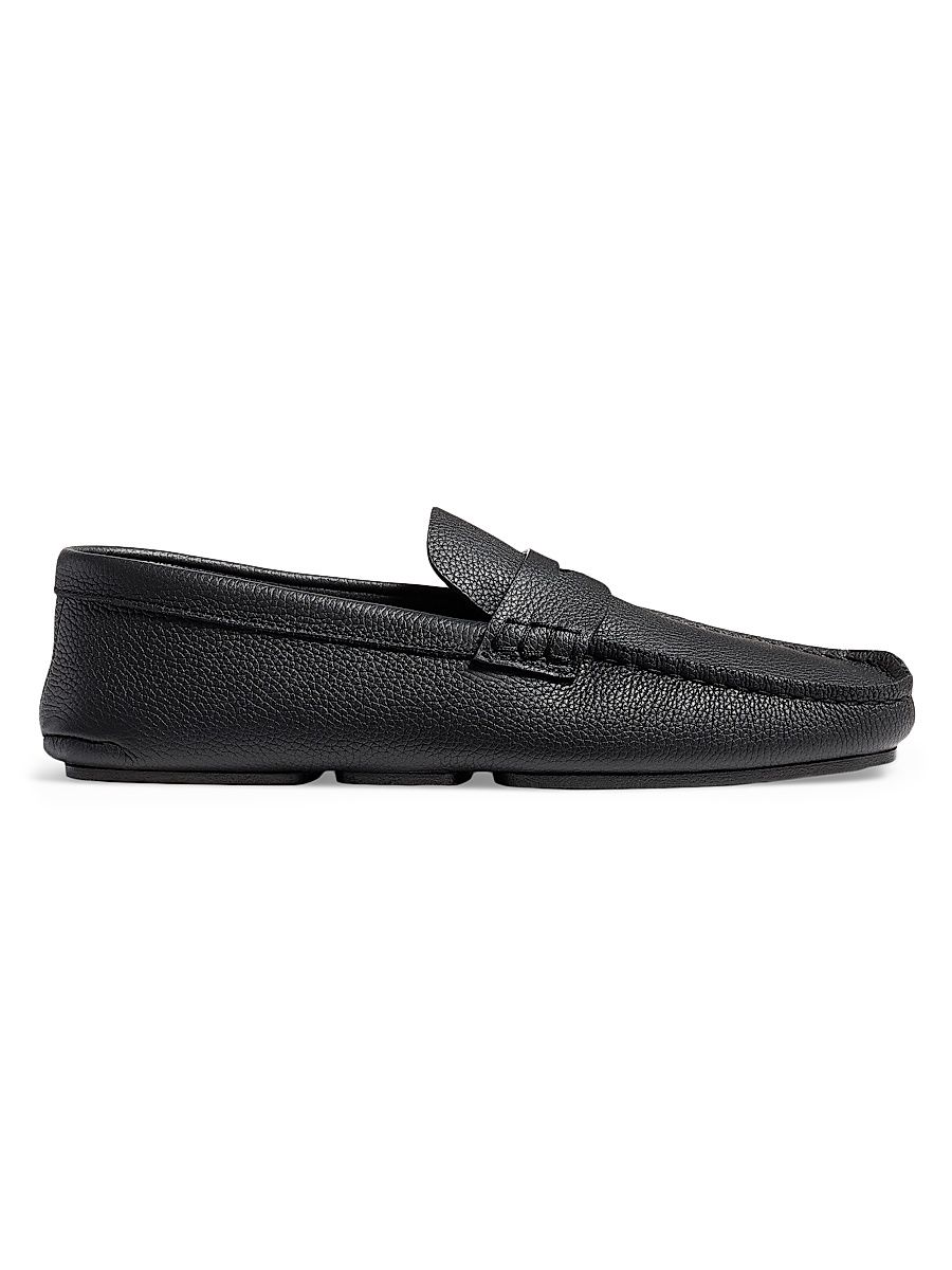 Women's Billy Leather Penny Loafer - Black - Size 10