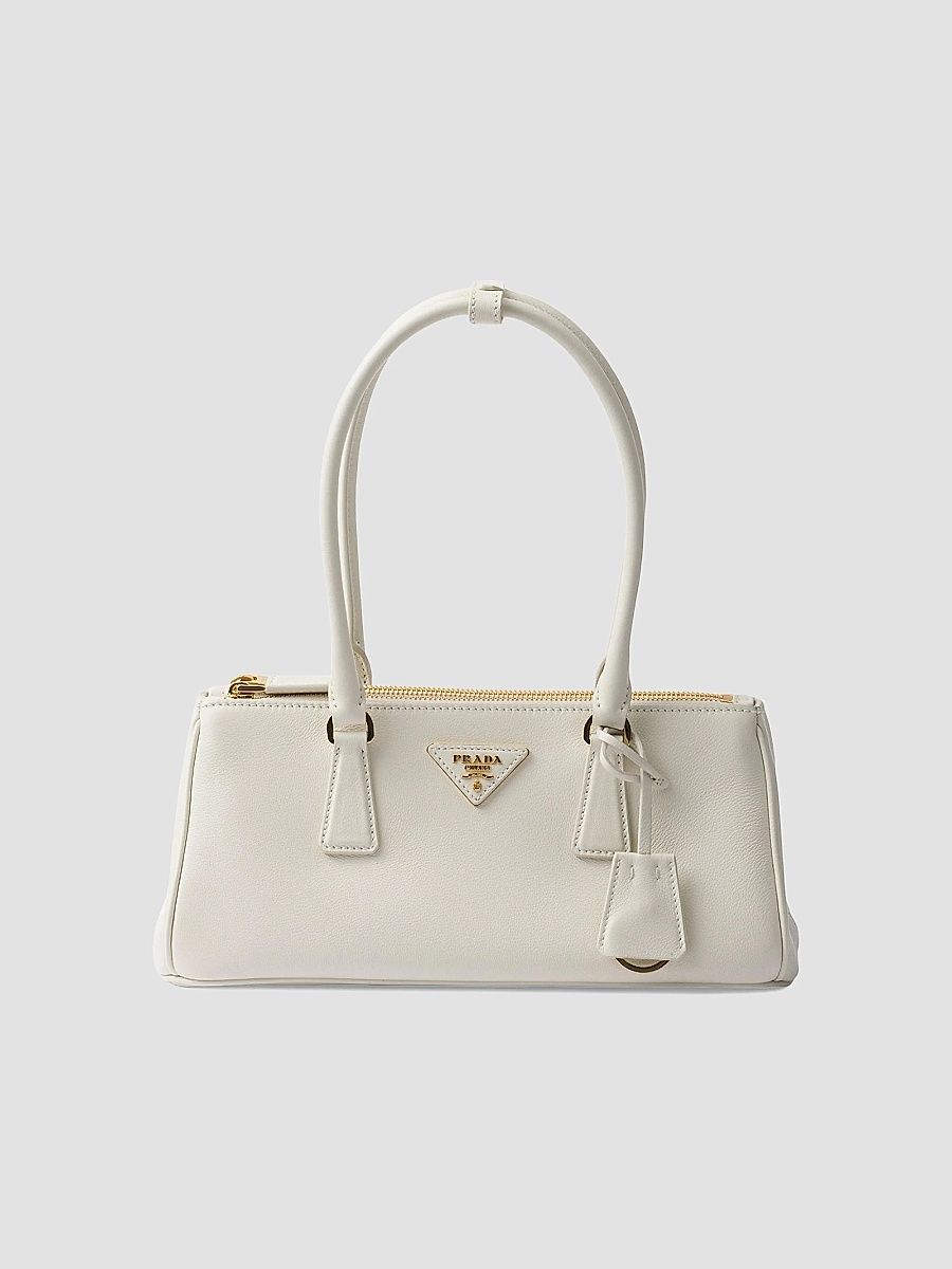Prada Women's Medium Galleria Leather Top Handle Bag - White