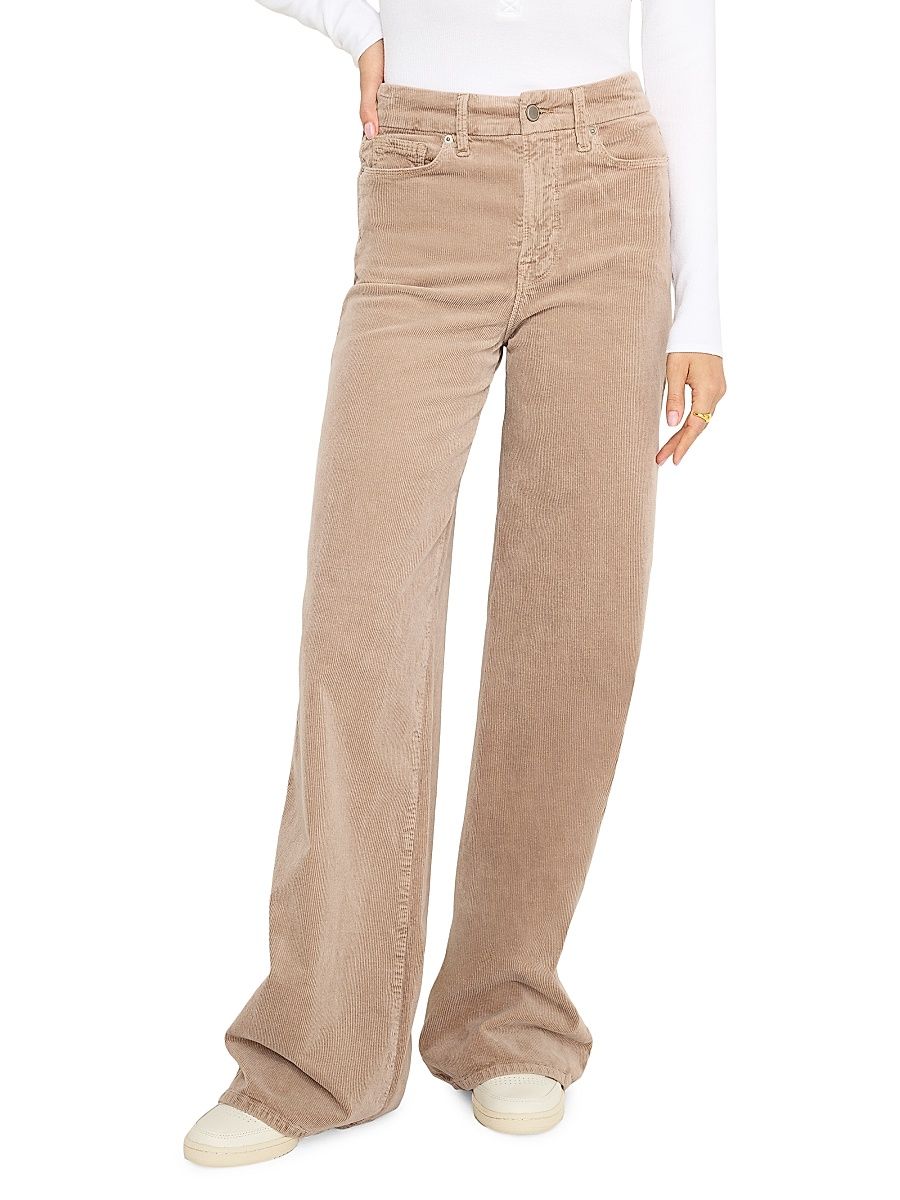 Women's Good Skate Corduroy Pants - Flax - Size 2