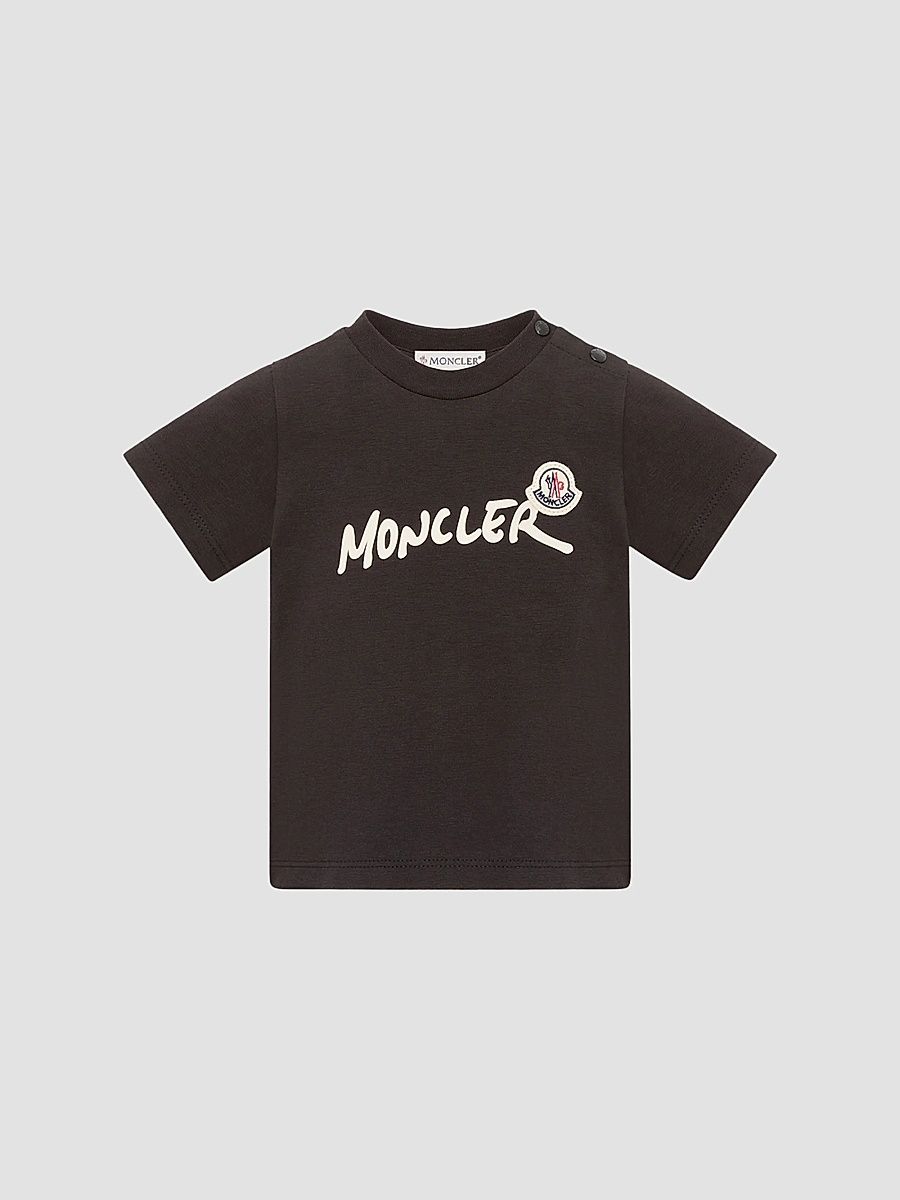 Baby Boy's & Little Boy's Crewneck T-Shirt in Cotton - Black - Size 2