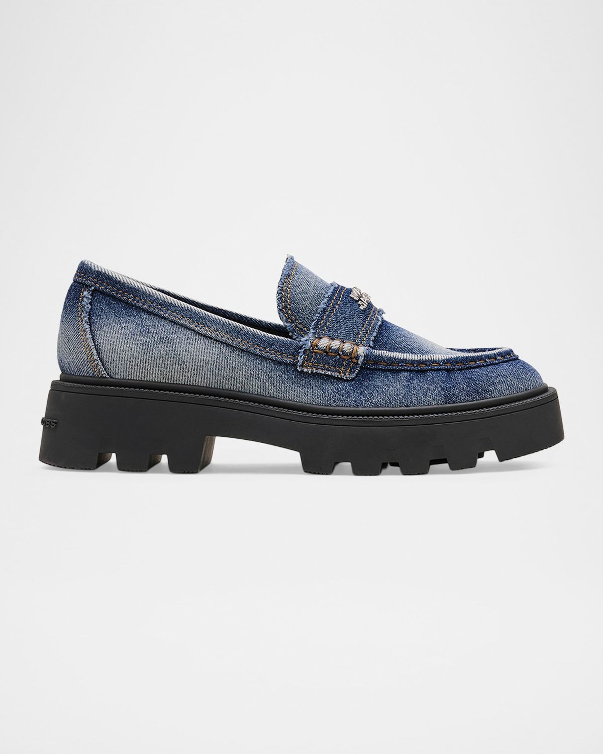 The Faded Denim Frankie Loafers