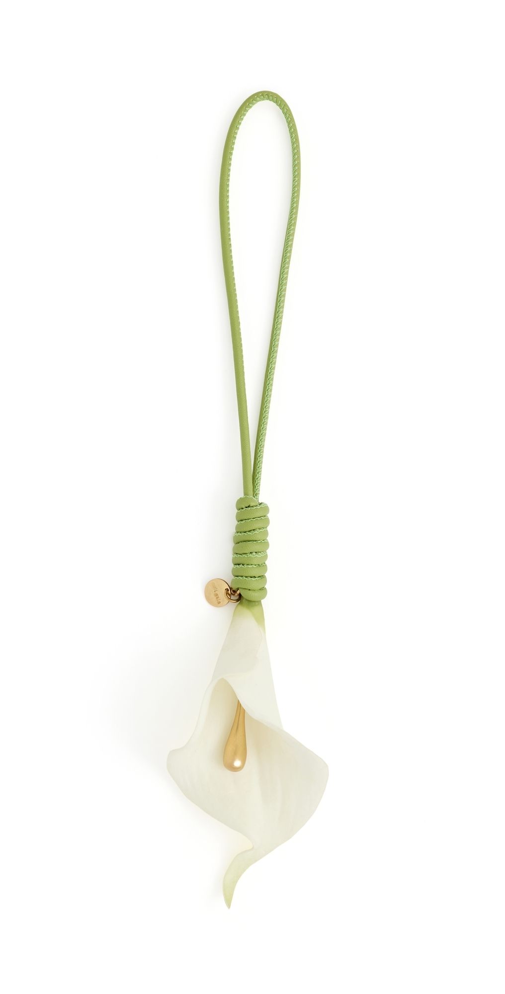 Cult Gaia Calla Bag Charm White One Size