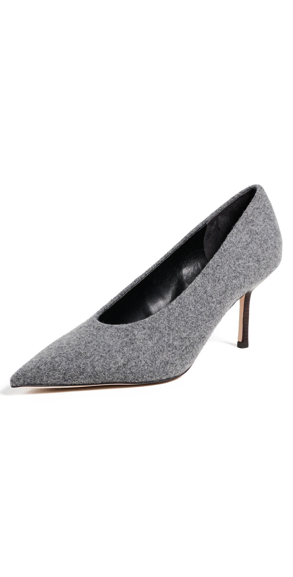 Favorite Daughter The Zoe Felt Pumps Grey 7