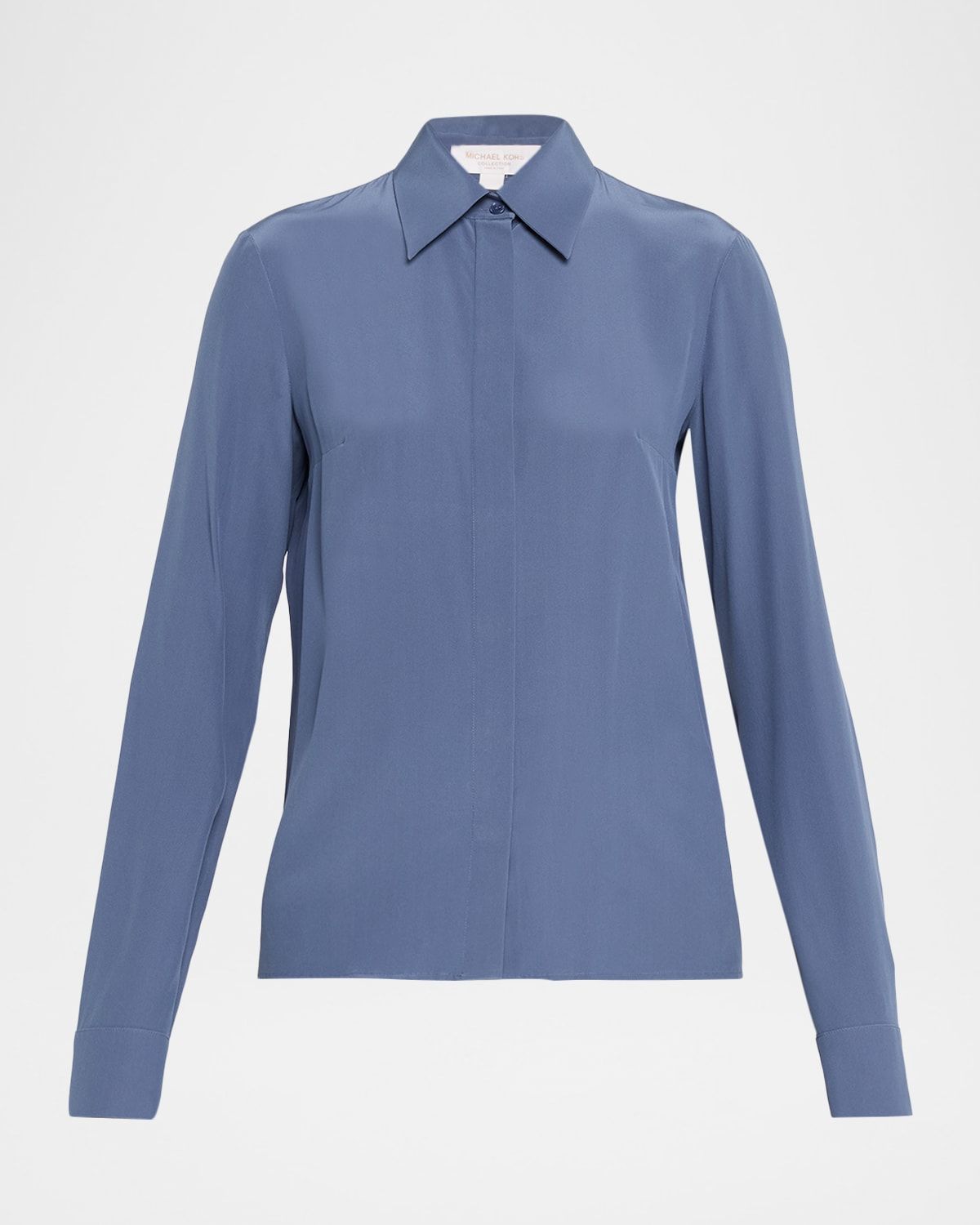 Hansen Button-Down Silk Shirt
