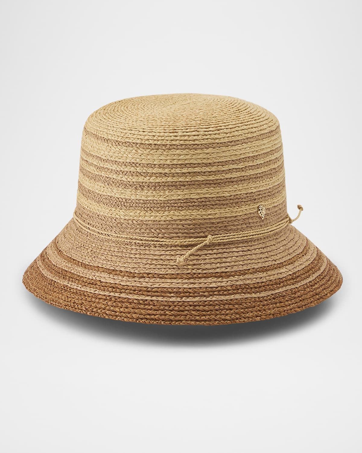 Kaia Packable Raffia Bucket Hat