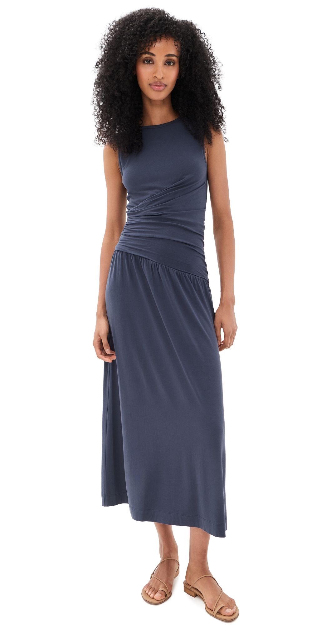 PAIGE Bonita Dress Pacific Blue XS
