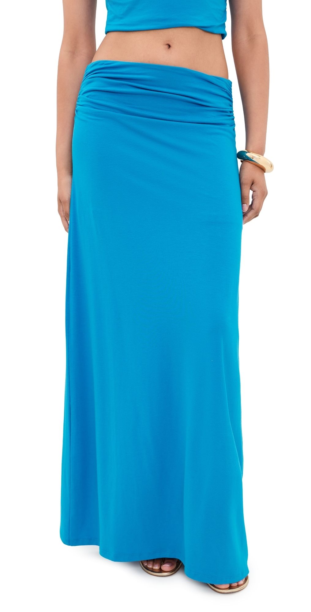 Ramy Brook Brooklyn Skirt Aegean Blue XS