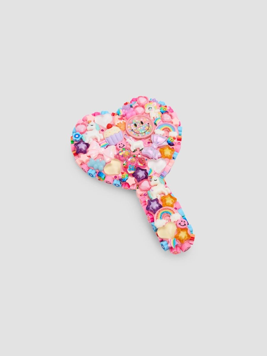 Bari Lynn Girl's Girl's Multi Charm Mirror - Multi