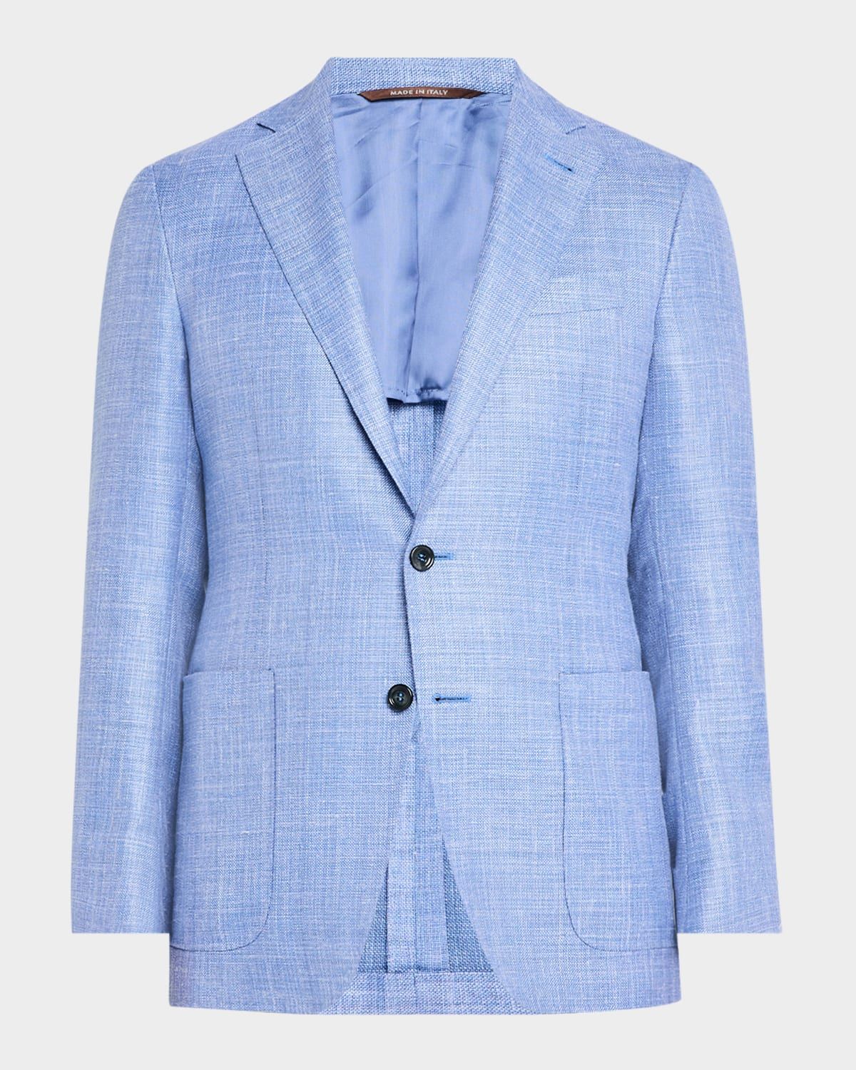 Men & apos;s Wool-Blend Hopsack Blazer