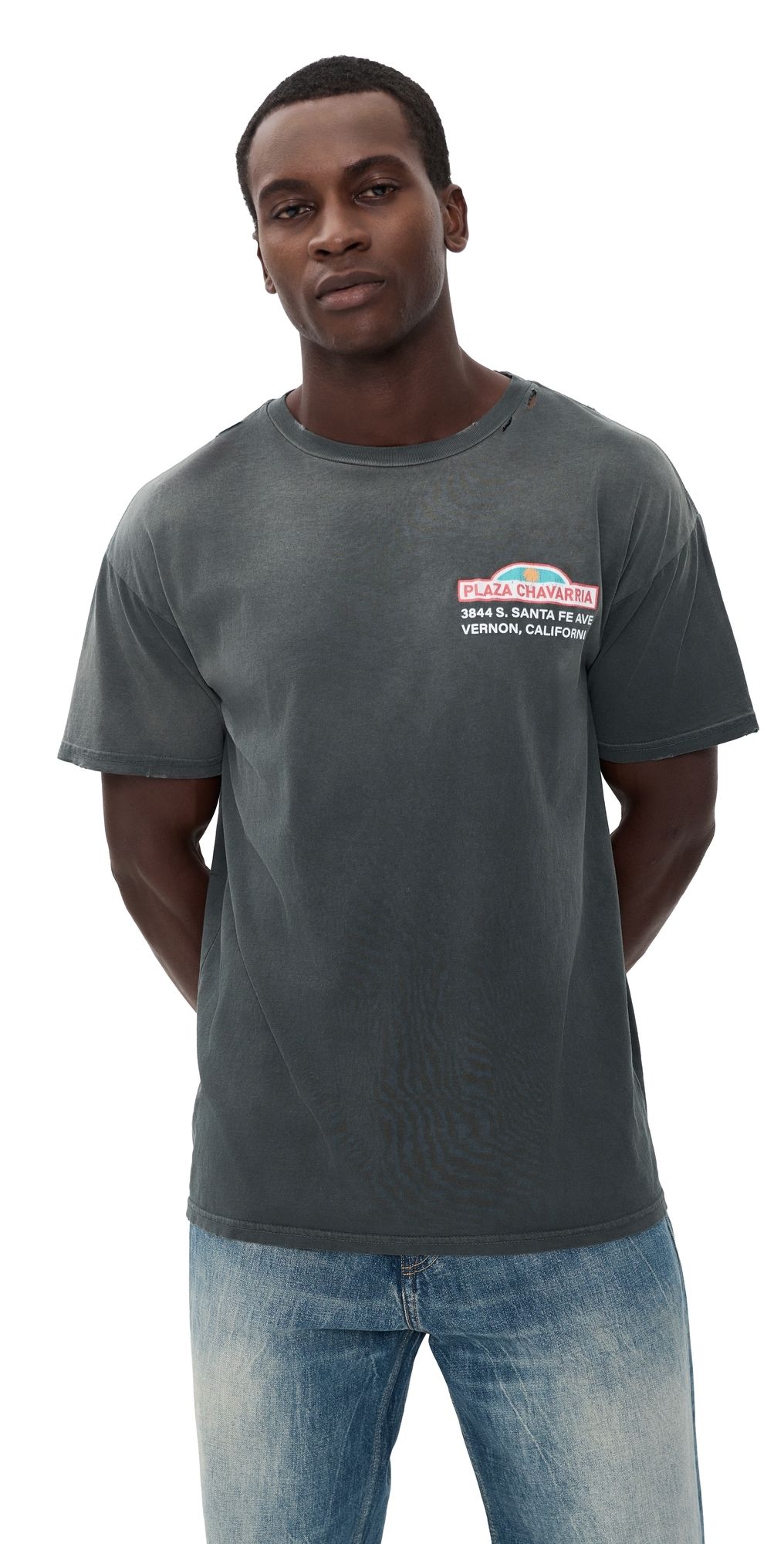Willy Chavarria Plaza Chavarria Easy Tee Pirate Black XL