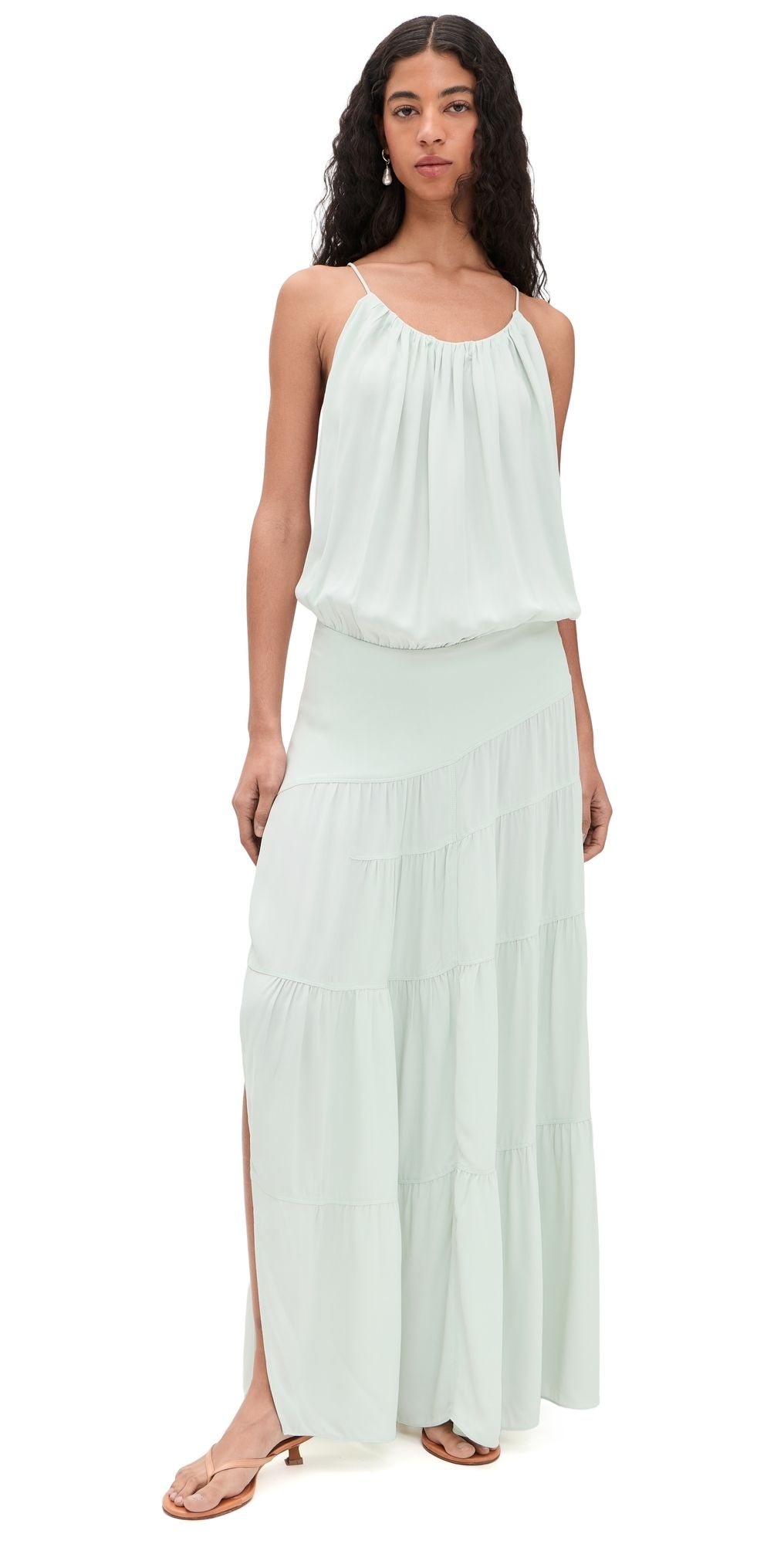 IRO Island Dress Sage Green 36