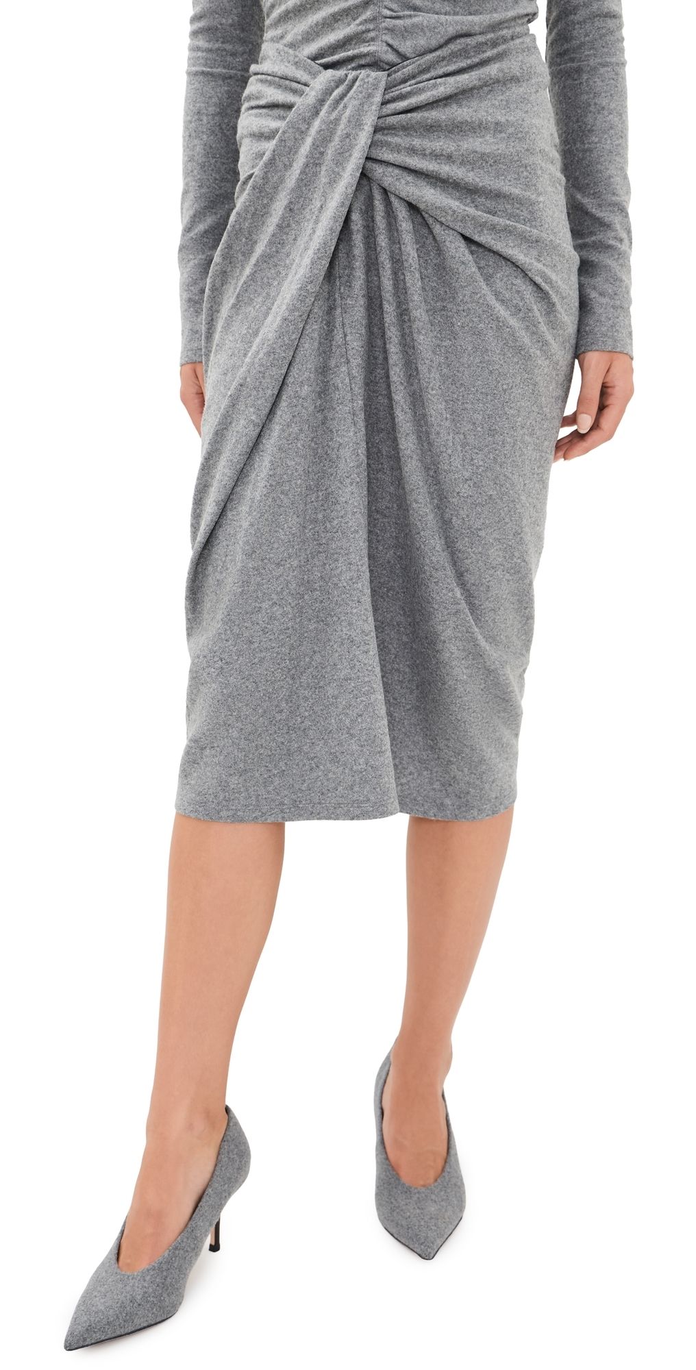 Isabel Marant Étoile Jeldia Skirt Grey 44