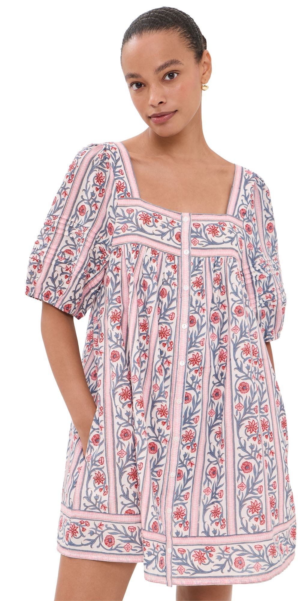 Marea Liza Dress Vine Floral M
