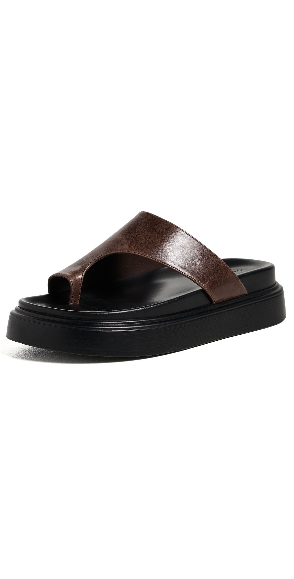 Tony Bianco Jazzy Toe Loop Sandals Choc Vintage 39