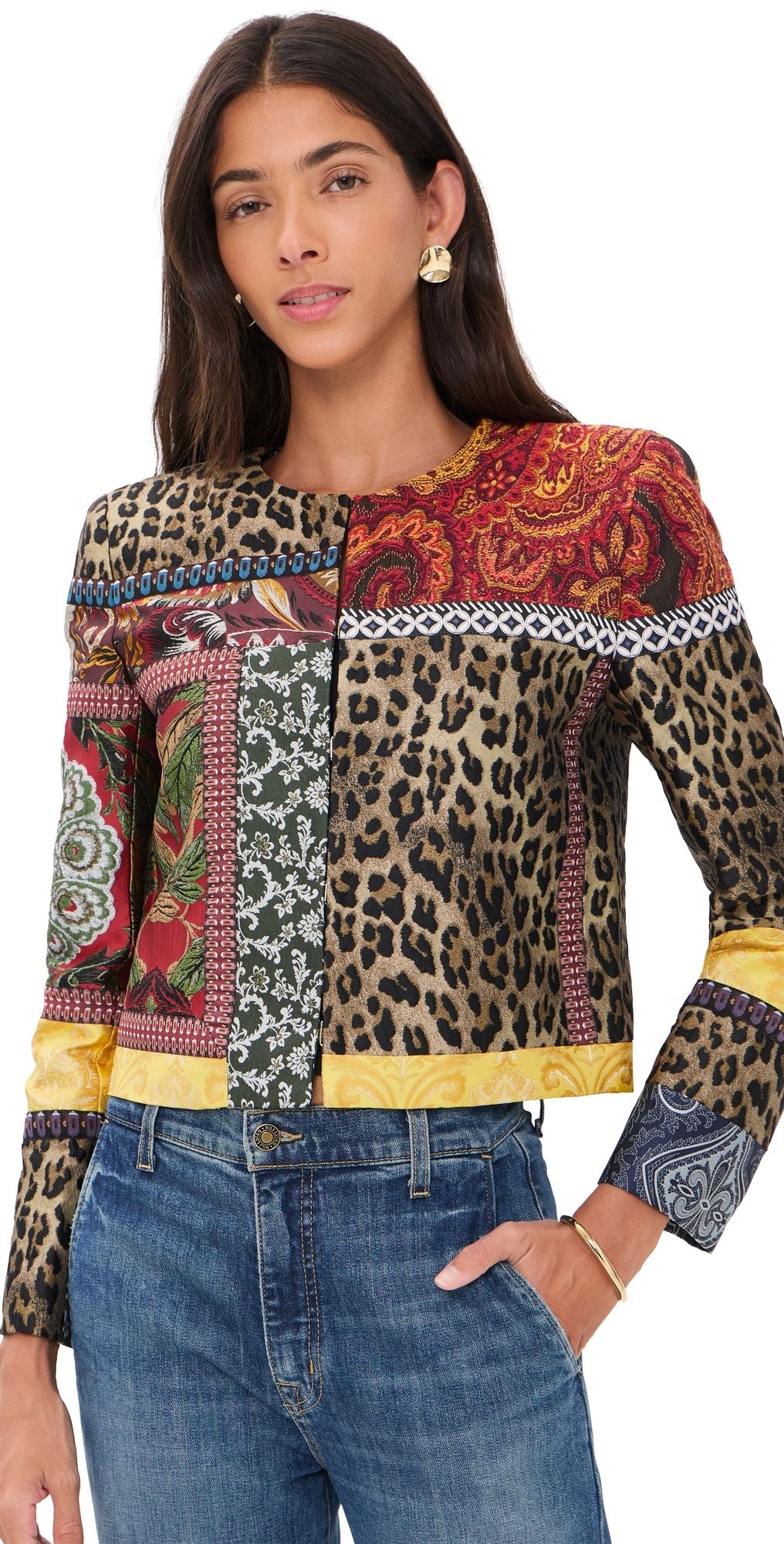 ALICE + OLIVIA Kidman Jacket Multi S
