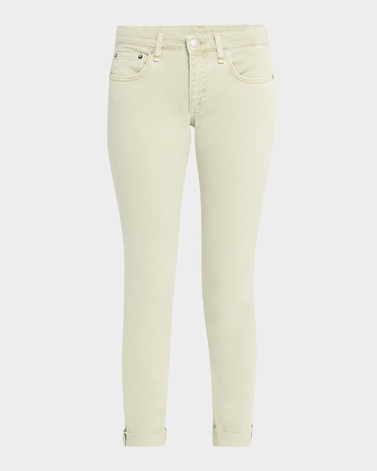 Dre Low-Rise Slim Boyfriend Jeans