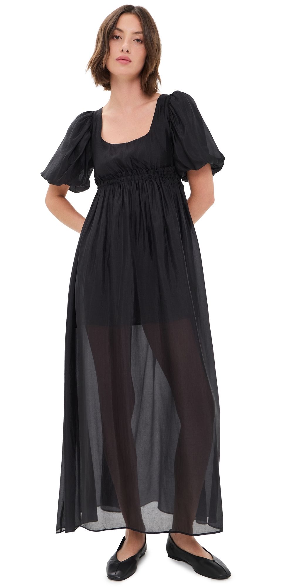 The Garment Gilian Vintage Gown Black 12