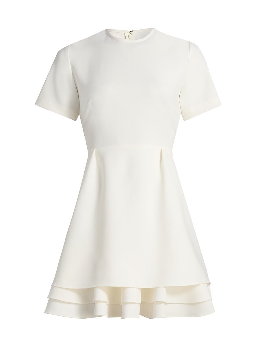 Women's Amane Crepe Minidress - Ivory - Size 2