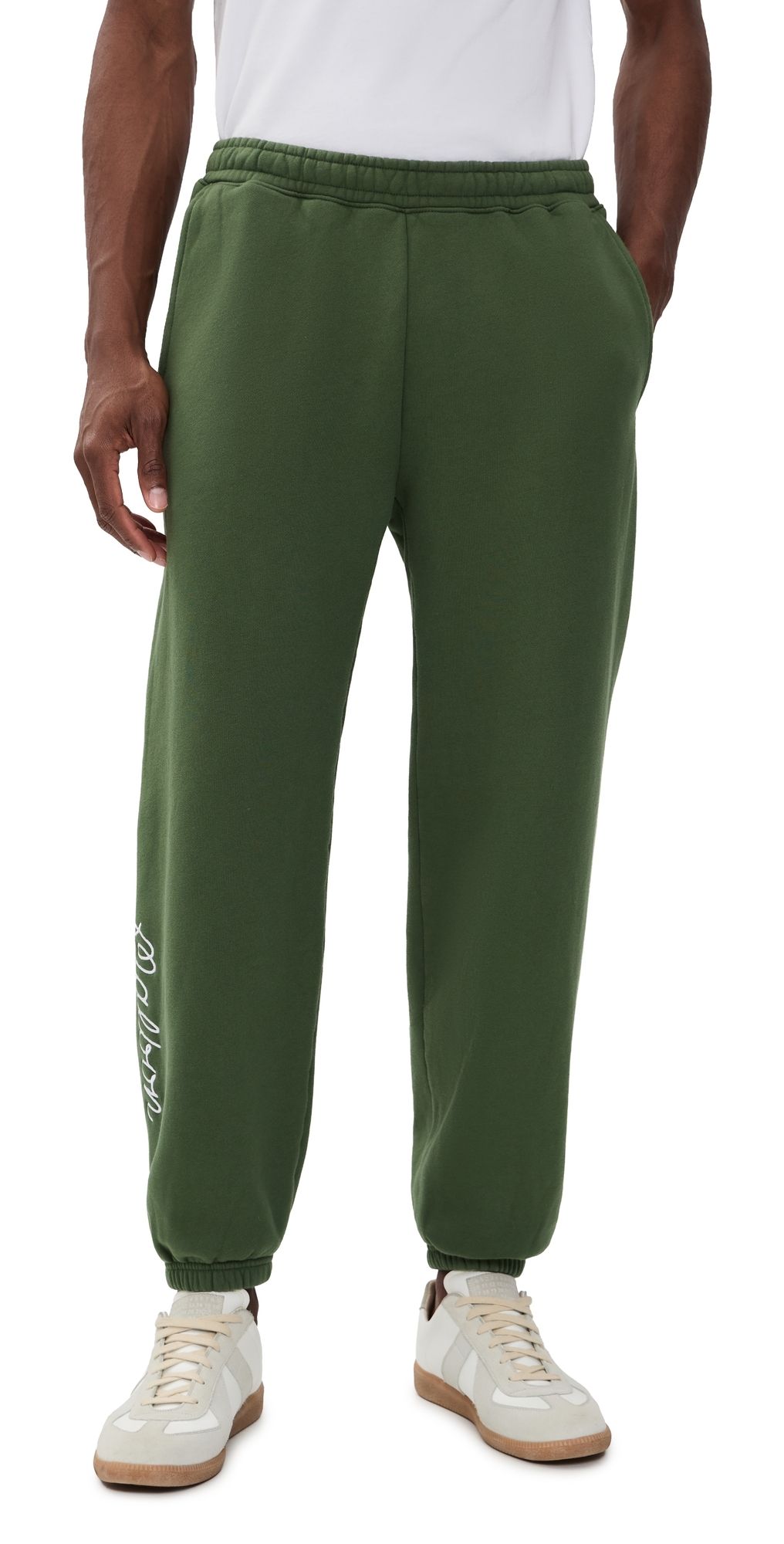 Malbon Clubhouse Sweatpants Olivine S