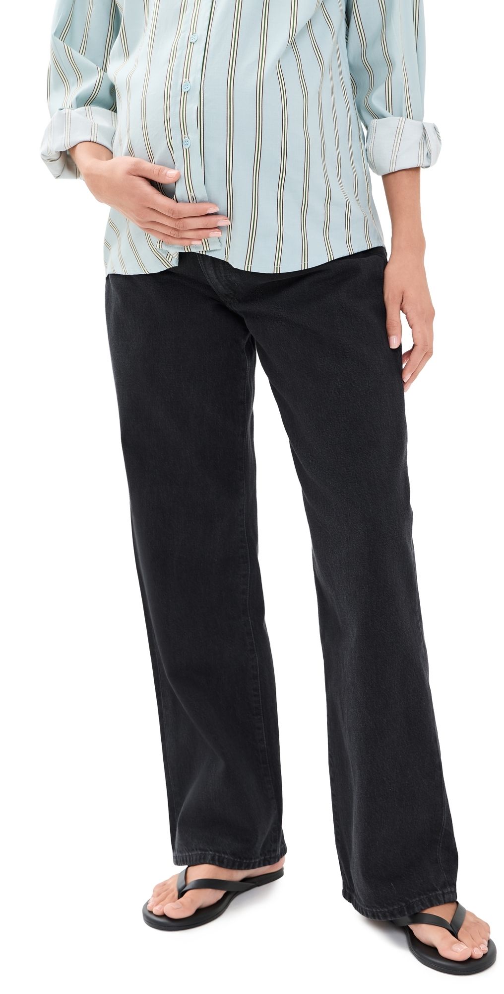 Joe's Jeans The Ryan Low Slung Baggy Maternity Jeans Nostalgia 31