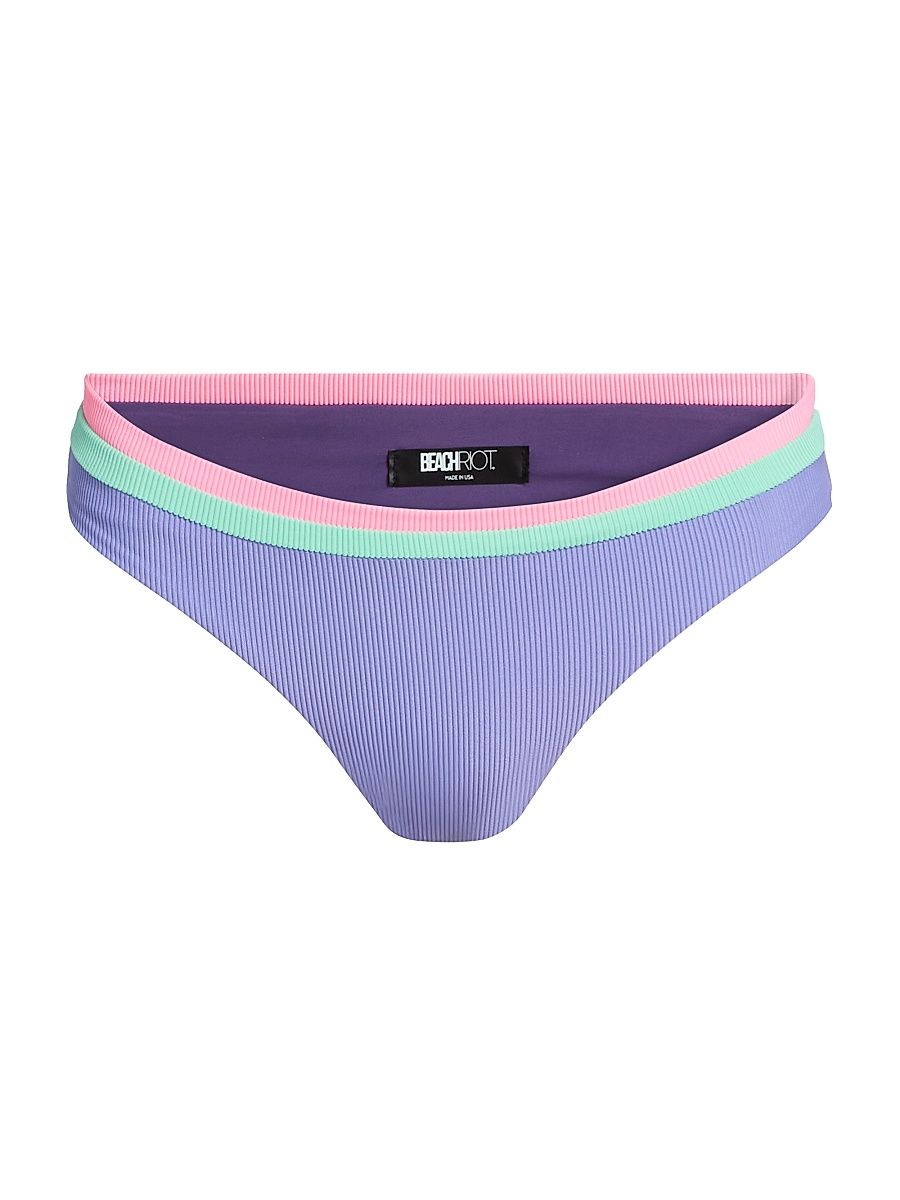 Women's Saffron Bikini Bottom - Sherbert Shores - Size XS