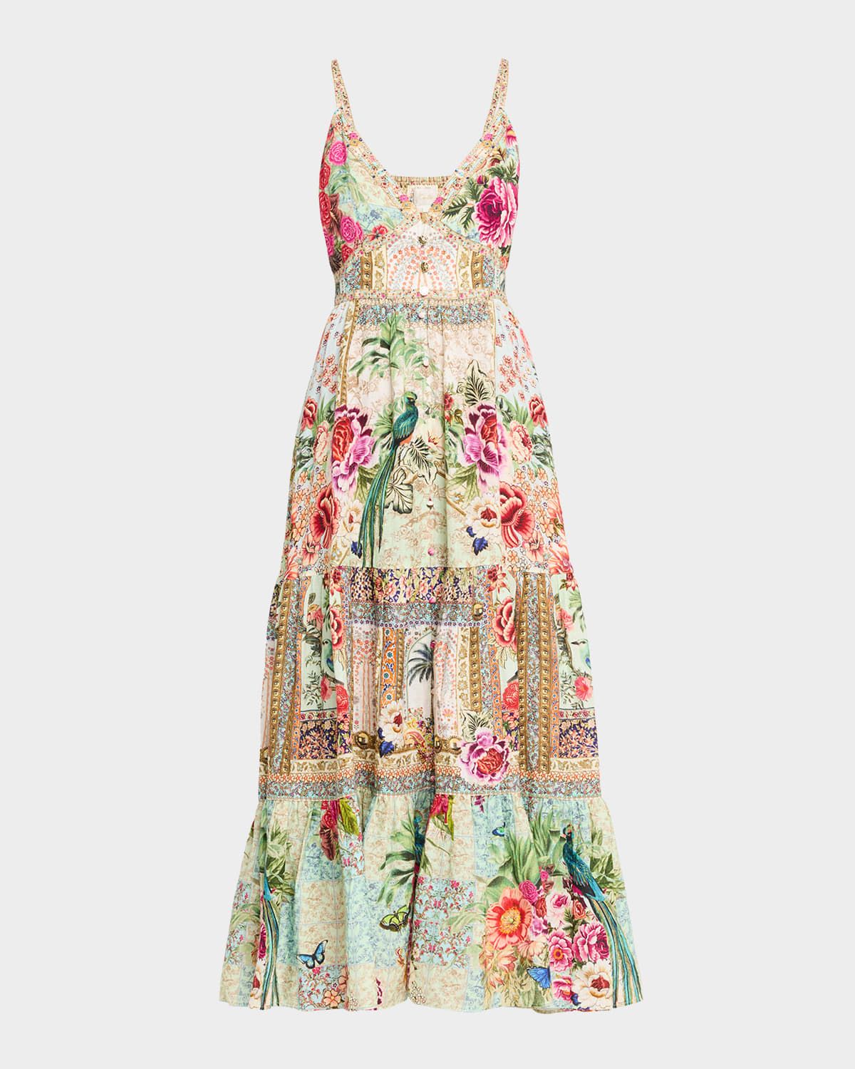 Sultans and Queens Tiered Bodice Maxi Dress