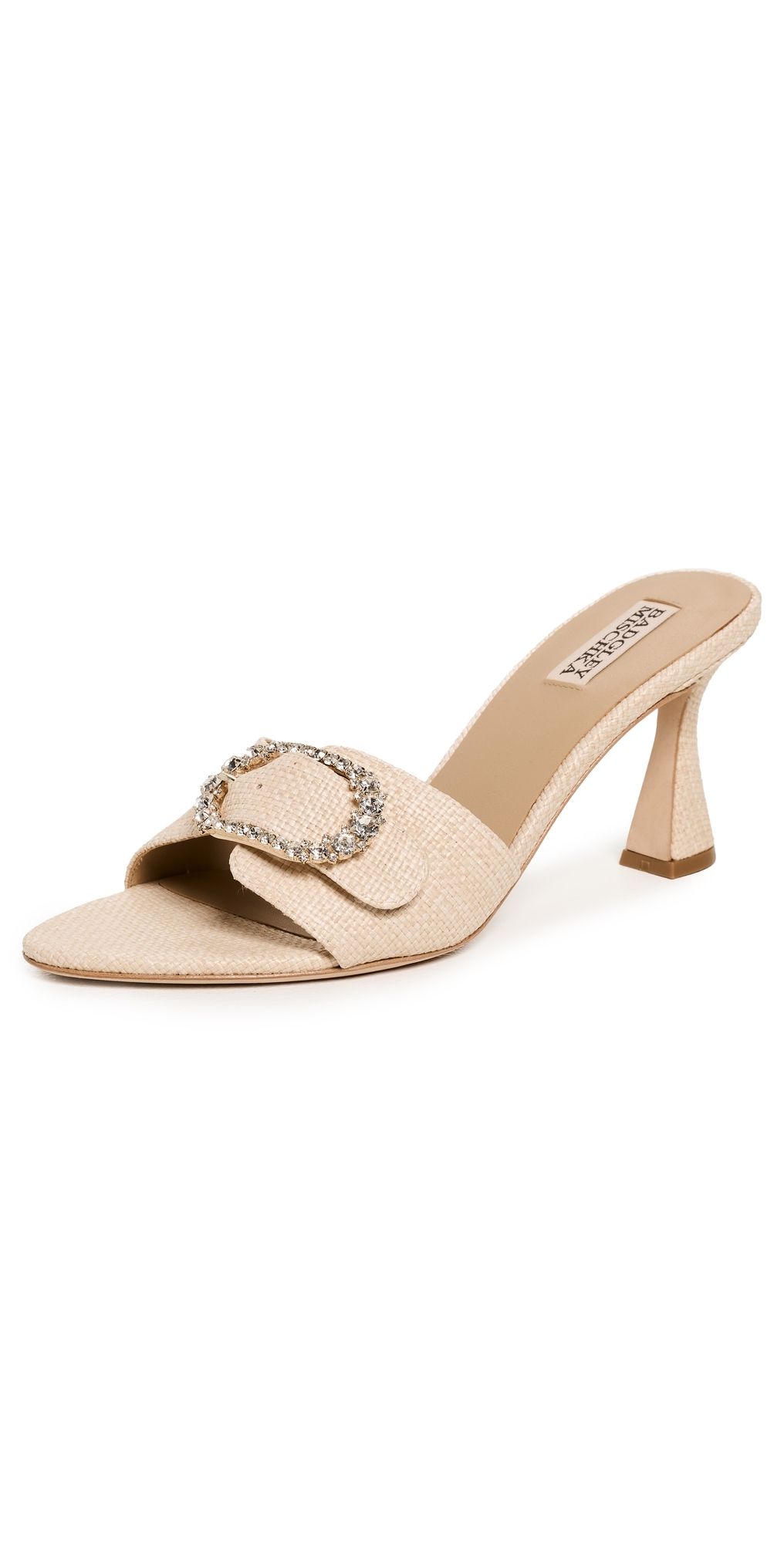 Badgley Mischka Odetta Heeled Sandals Chalk 8