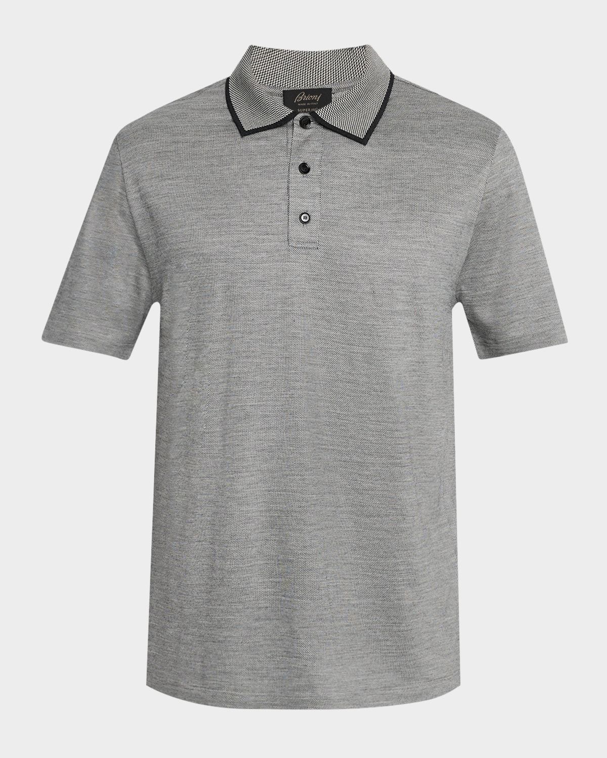 Men & apos;s Stairweave s180 Wool Polo Shirt