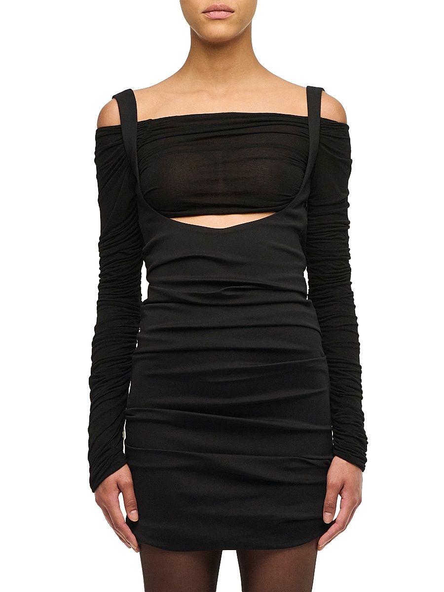 Women's The Frida Minidress - Black - Size Medium