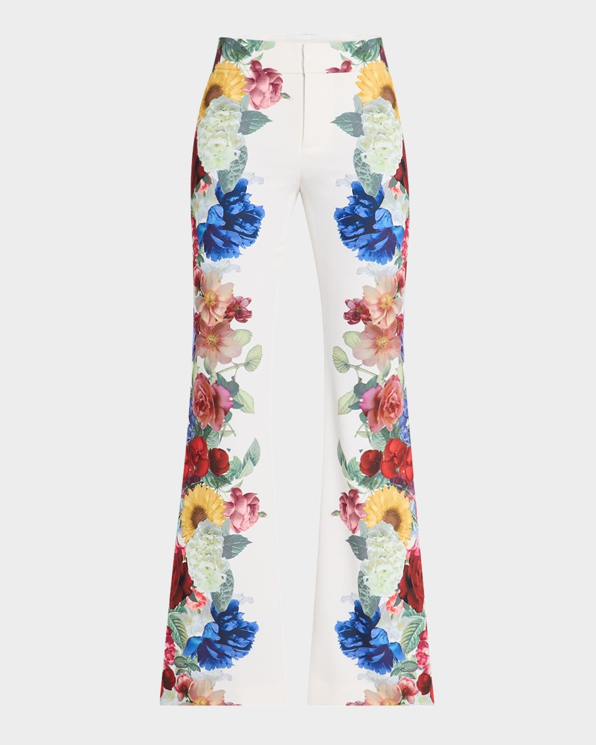 Andrew Mid-Rise Bootcut Slim Pants