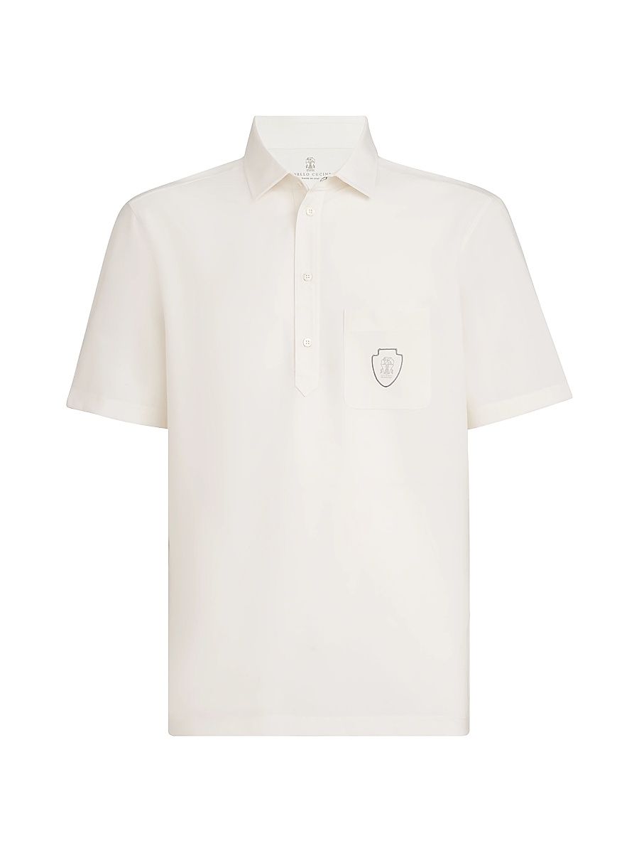 Men's Lightweight Virgin Wool Polo Shirt - Panama - Size XXXXL