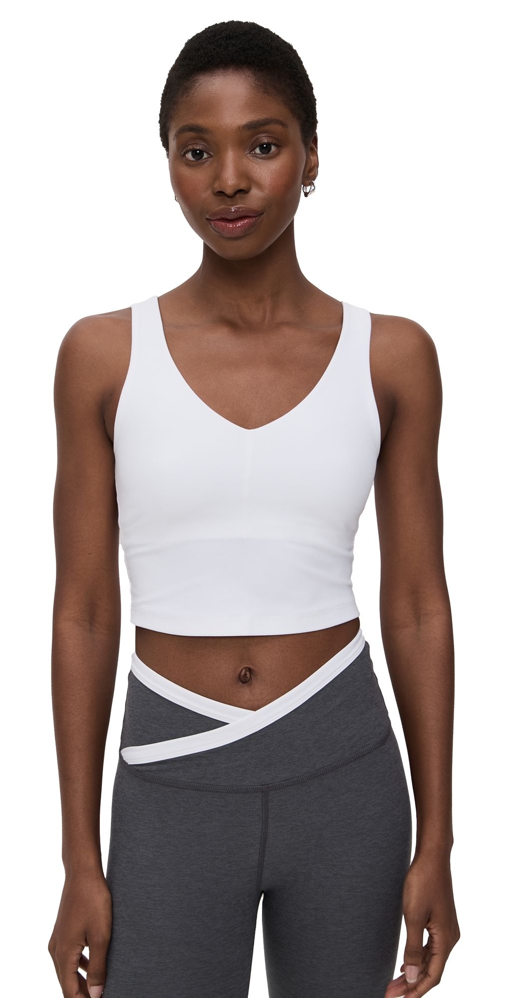 Beyond Yoga Spacedye Good Day Cropped Tank White M