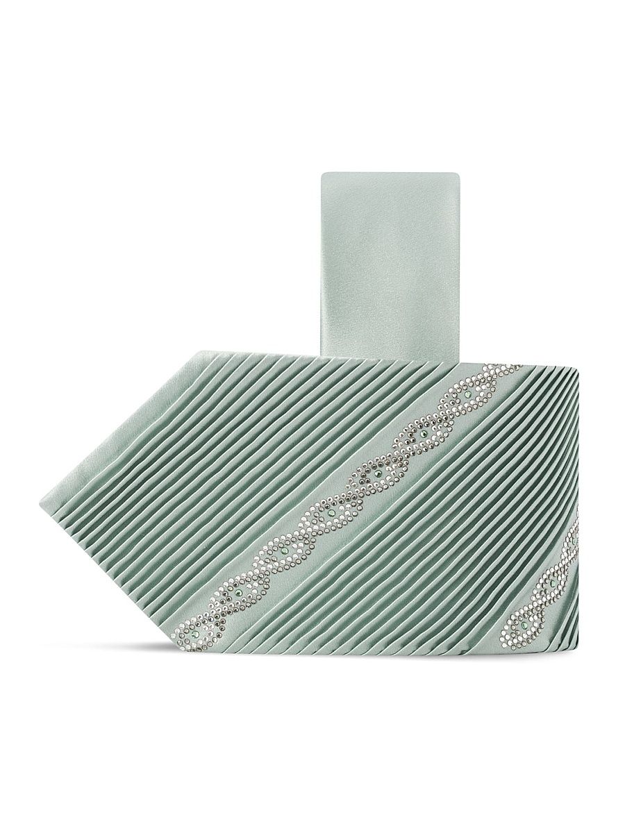 Men's Pleated Tie - Turquoise