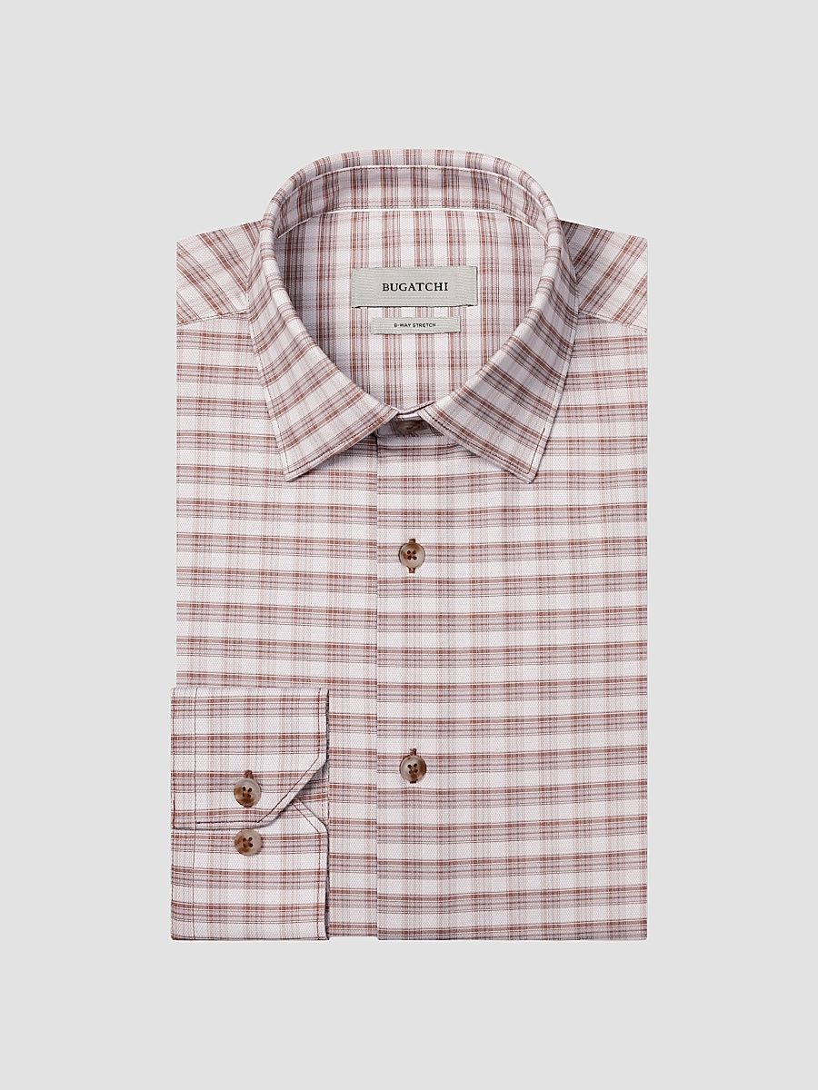 Men's Ooohcotton James Button-Down Shirt - Sienna - Size XXL