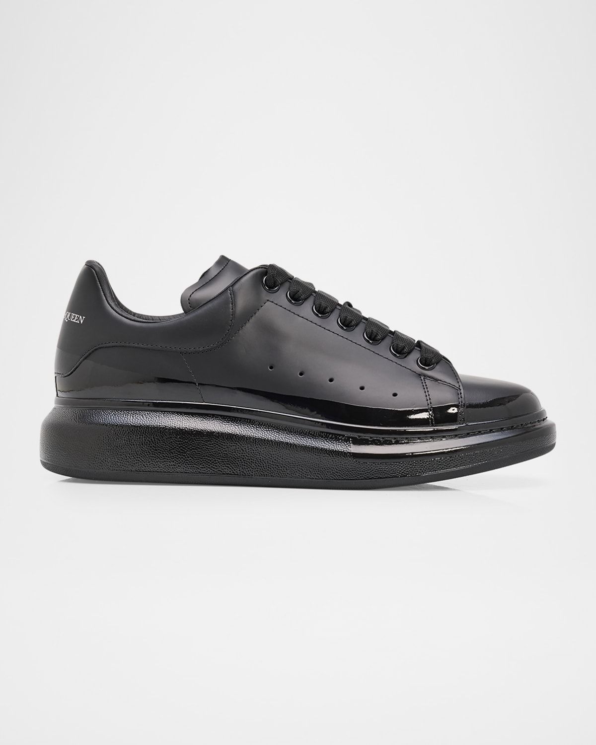 Men & apos;s Oversized Dipped Leather Low-Top Sneakers