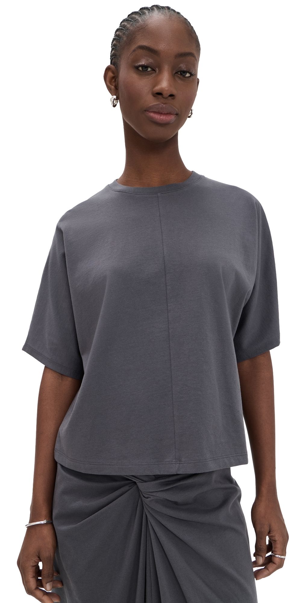 Vince Short Sleeve Dolman Tee Oceana S