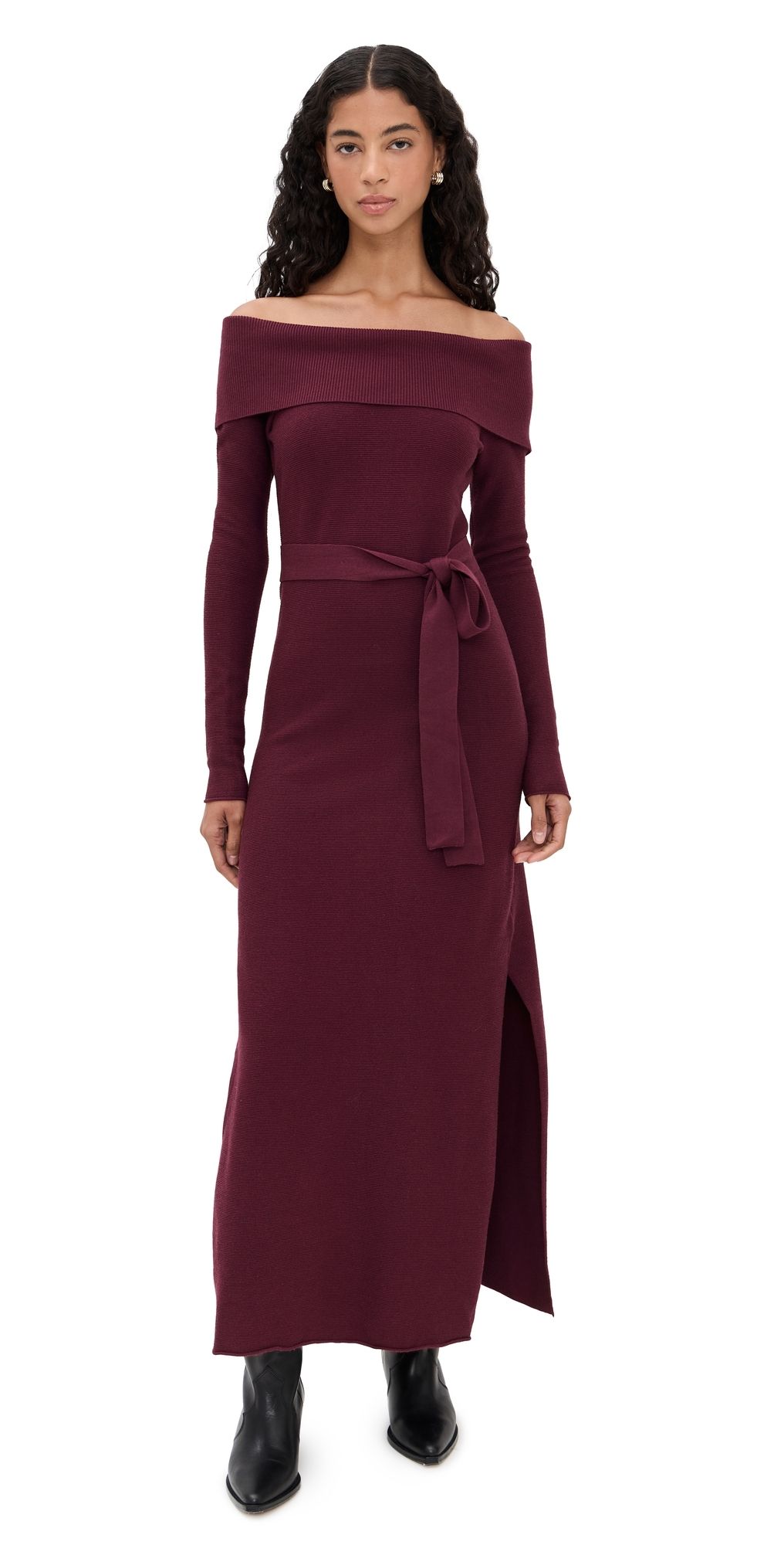 Splendid Splendid x @Cellajaneblog Sweater Dress Rosewood/Row S
