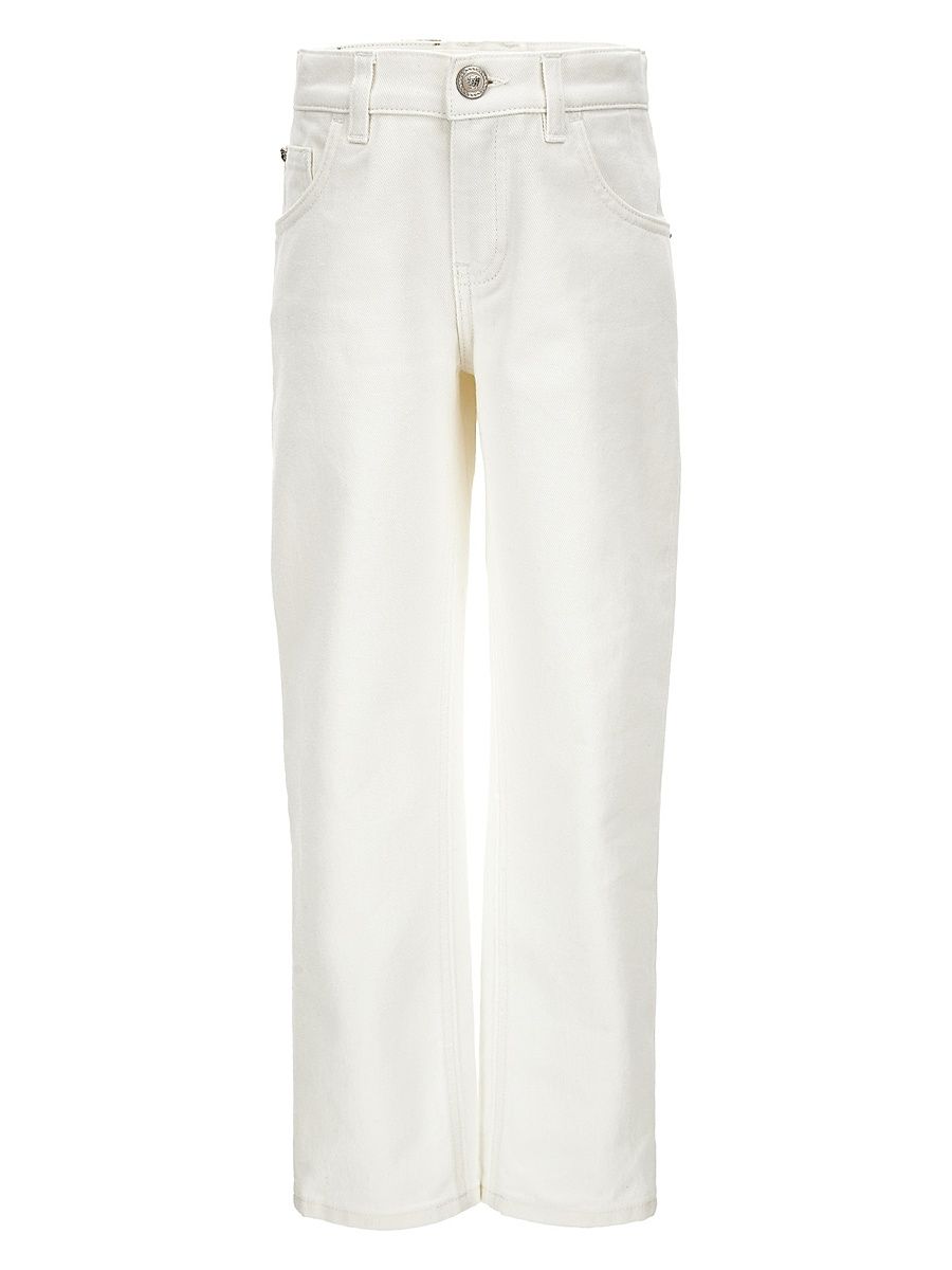 Little Girl's & Girl's Straight-Leg Jeans - White - Size 8