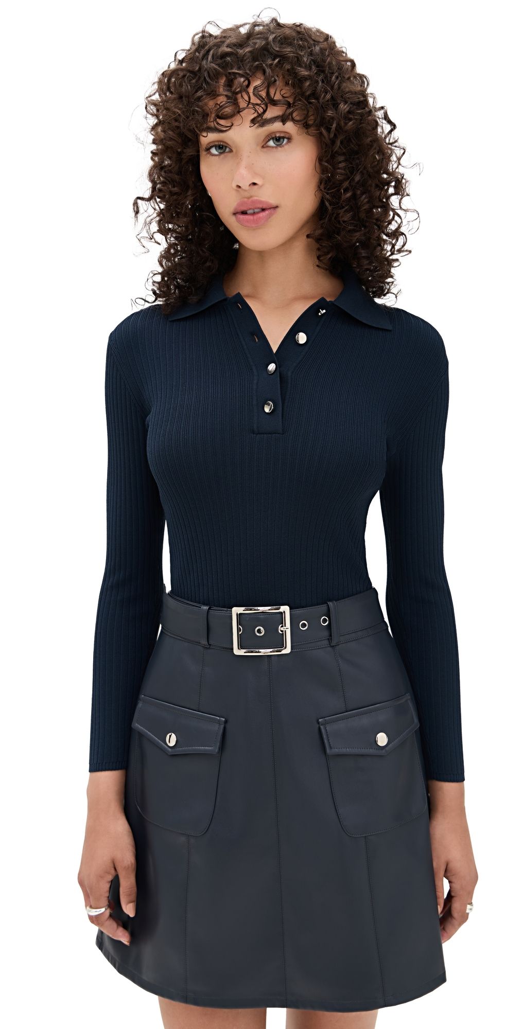 Shoshanna Melinda Dress Navy M