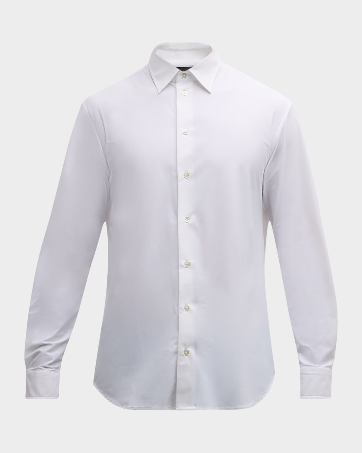 Men & apos;s Interlock Jersey Stretch Sport Shirt