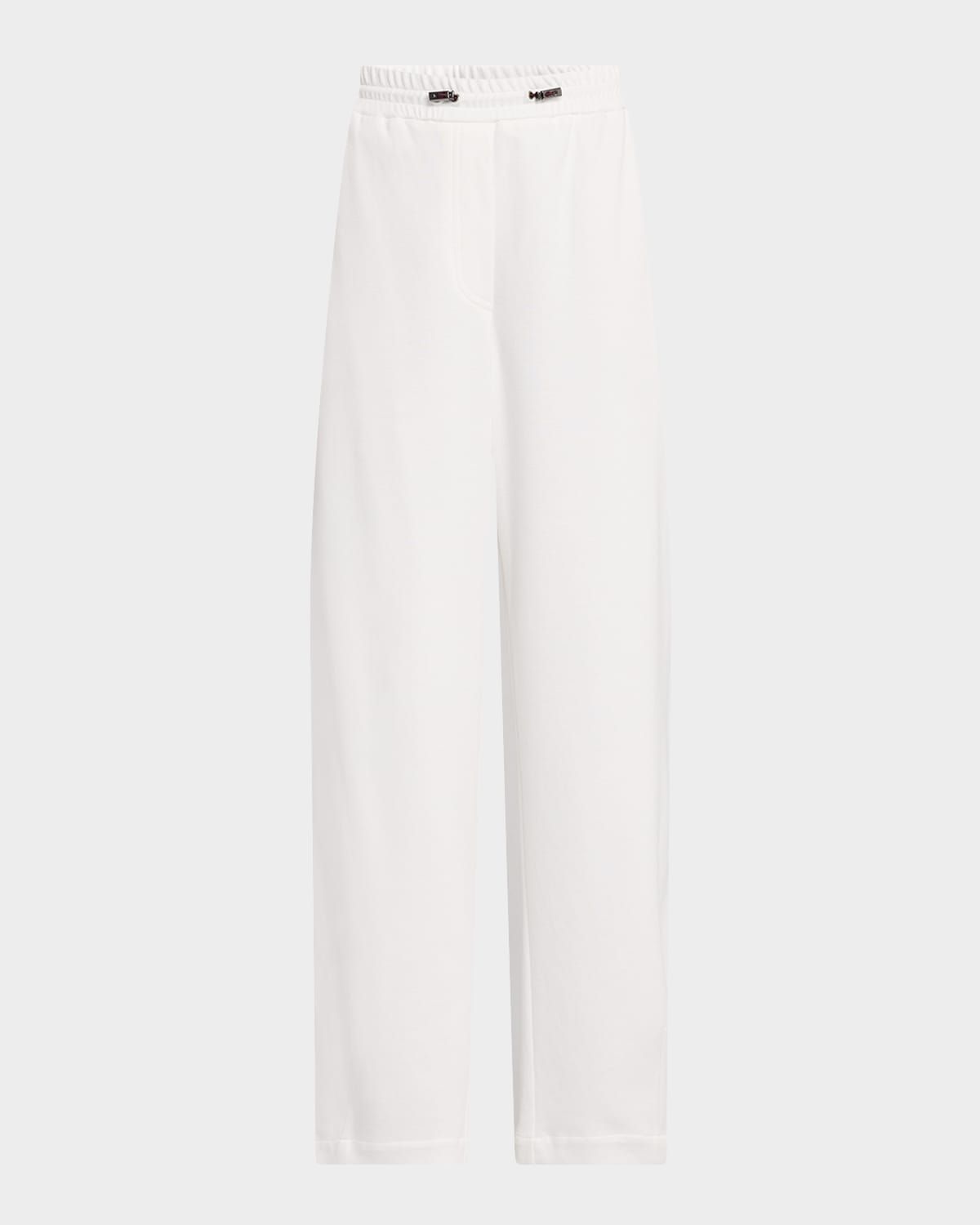 Piquet Fleece Track Pants