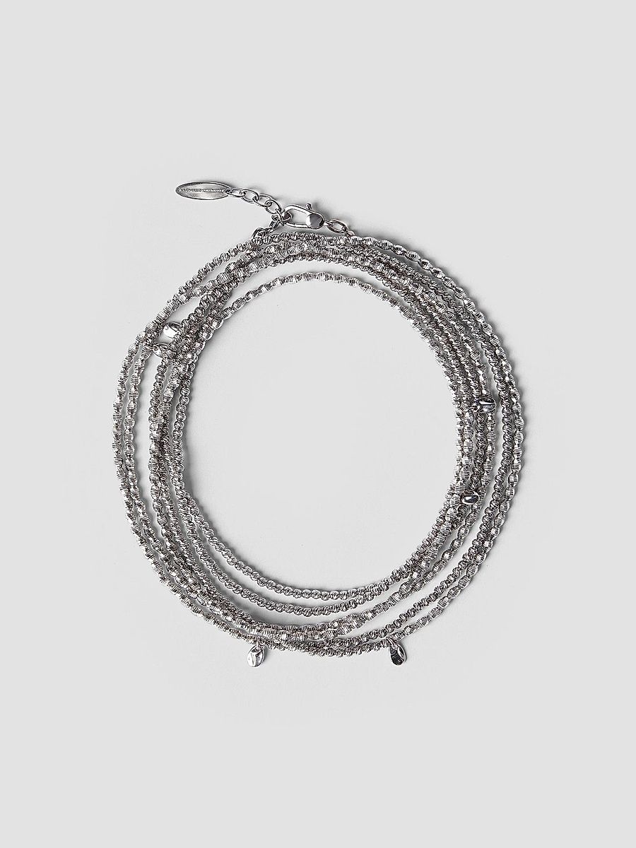 Brunello Cucinelli Women's Sterling Silver Wrap Bracelet - Silver