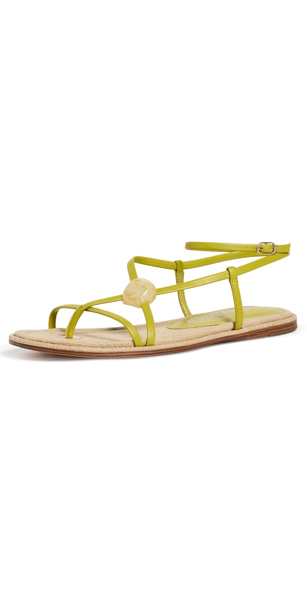 Sam Edelman Rillie Gladiator Sandals Green Limon 6