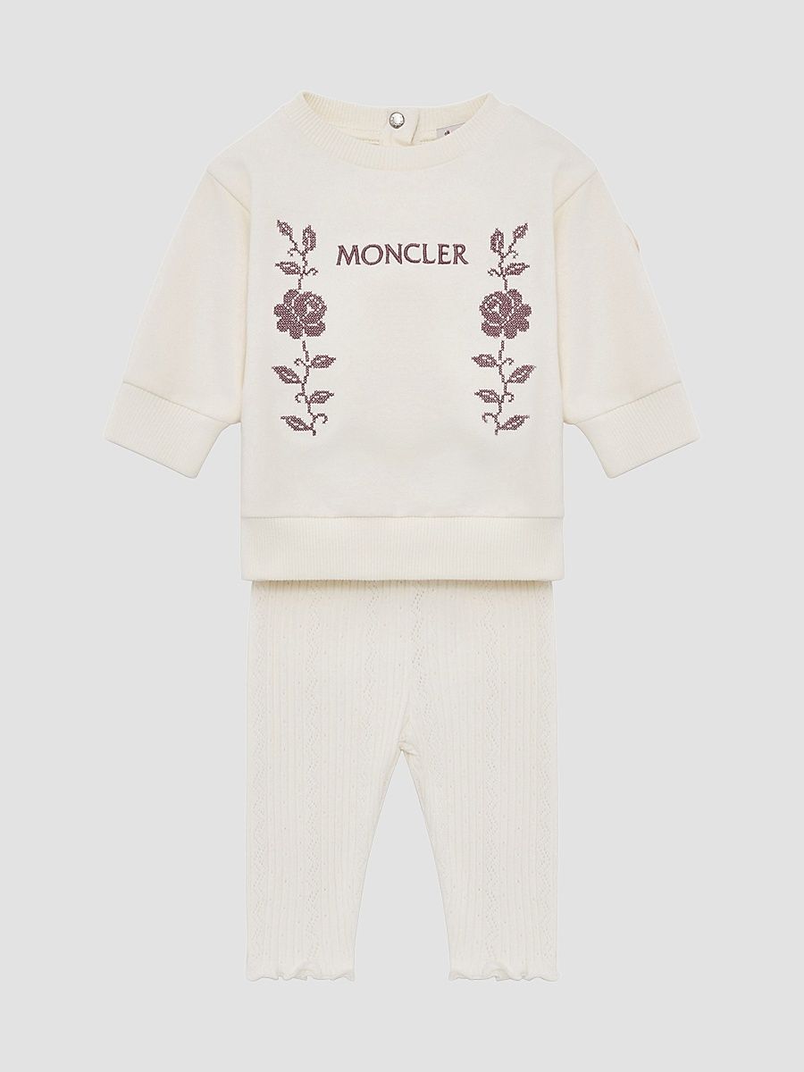 Baby Girl's & Little Girl's Set in Cotton - White - Size 3