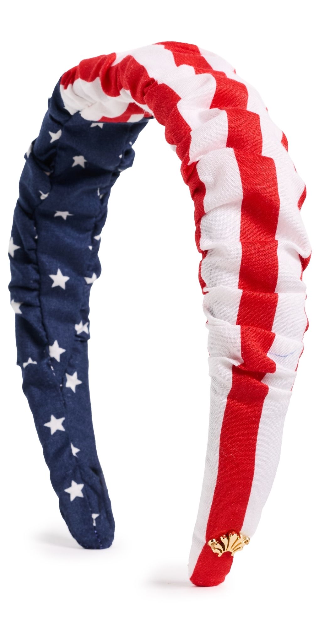 Lele Sadoughi Kelly Stars and Stripes Headband Americana One Size