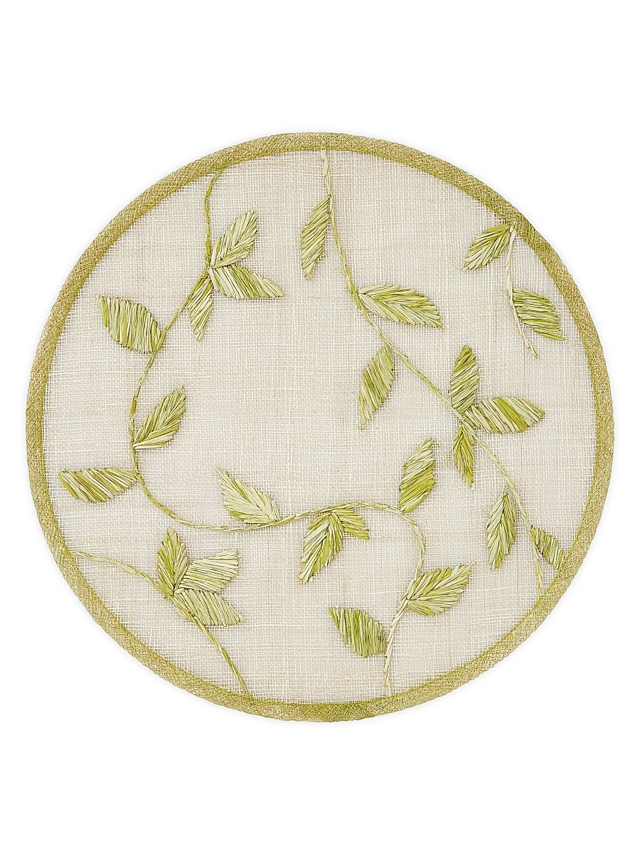 Straw Leaf 4-Piece Placemat Set
